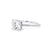 1.6mm Stephanie Cushion Engagement Rings Princess Bride Diamonds 