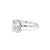 1.6mm Stephanie Oval High Polish Engagement Rings Princess Bride Diamonds 