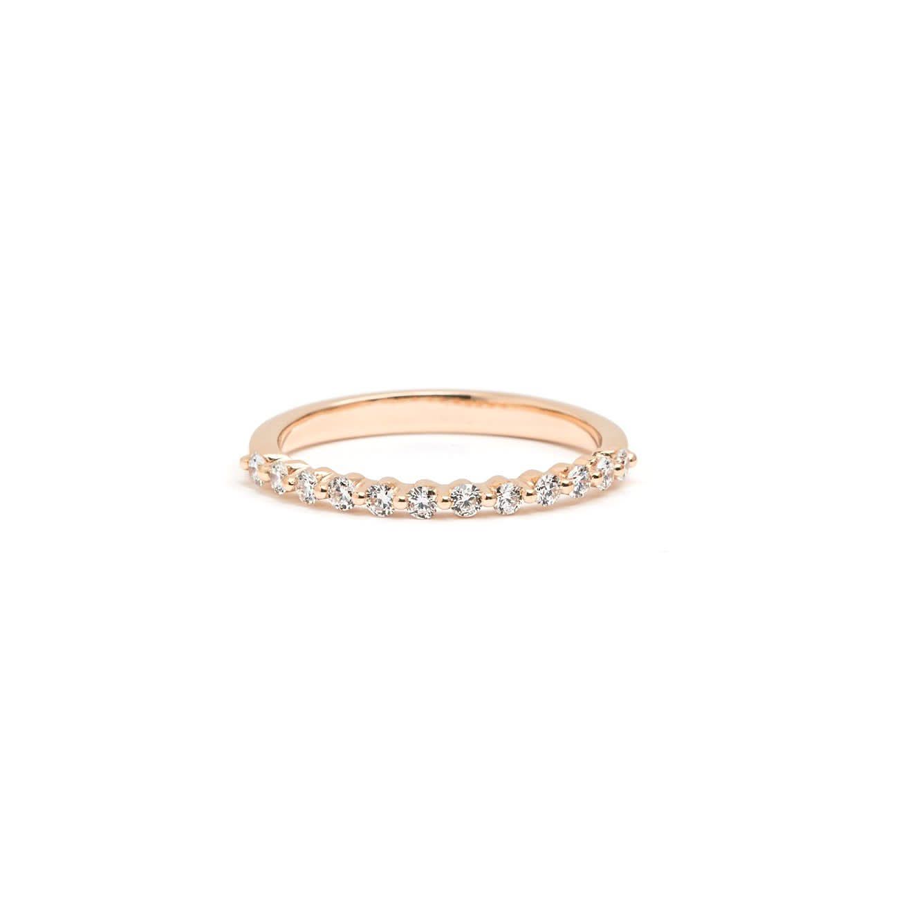 1.8mm Petite Floating Diamond Ring - PBD Rings