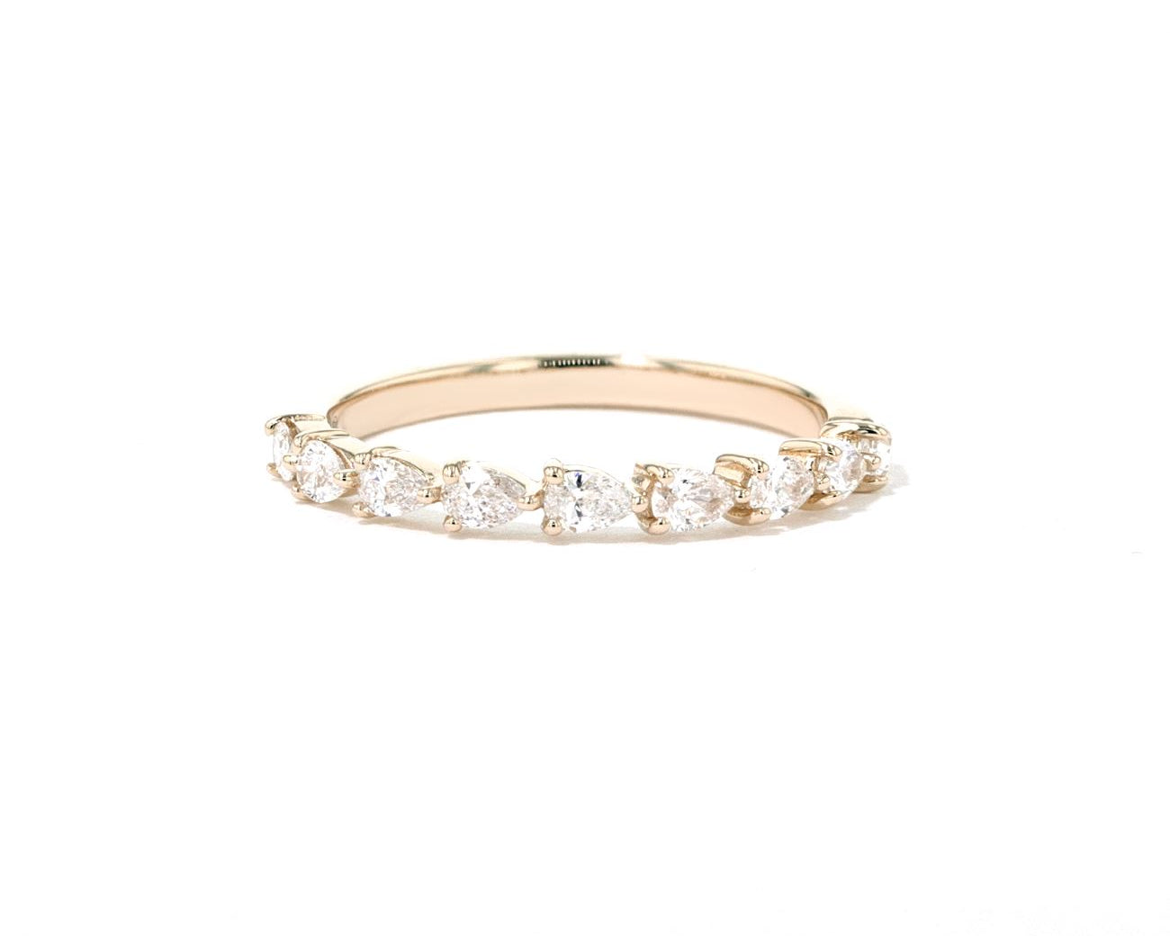 2.0mm East West Pear Diamond Ring Rings Princess Bride Diamonds 