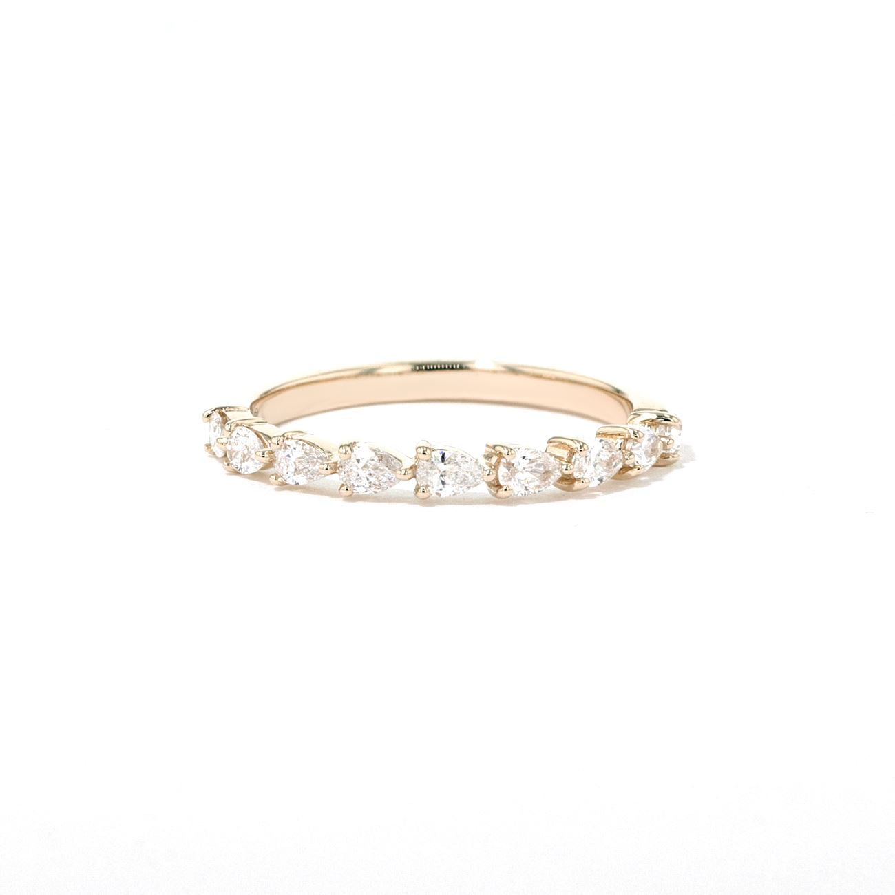 2.0mm East West Pear Diamond Ring Rings Princess Bride Diamonds 