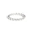 2.0mm Flat Bead Ring Rings Princess Bride Diamonds 3 14K White Gold 