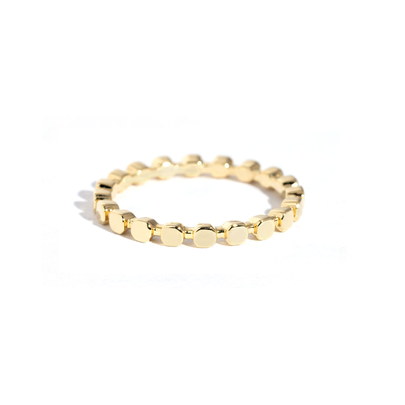 2.0mm Flat Bead Ring Rings Princess Bride Diamonds 3 14K Yellow Gold 
