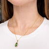 2.16ct Green Tourmaline Necklace Necklaces Princess Bride Diamonds 