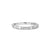 2.3mm Dot Dash Diamond Ring Ring Princess Bride Diamonds 