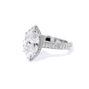2.4mm Courtney Marquise Engagement Rings Princess Bride Diamonds 