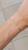 2.5mm Dainty Figaro Chain Bracelet Bracelets Princess Bride Diamonds 