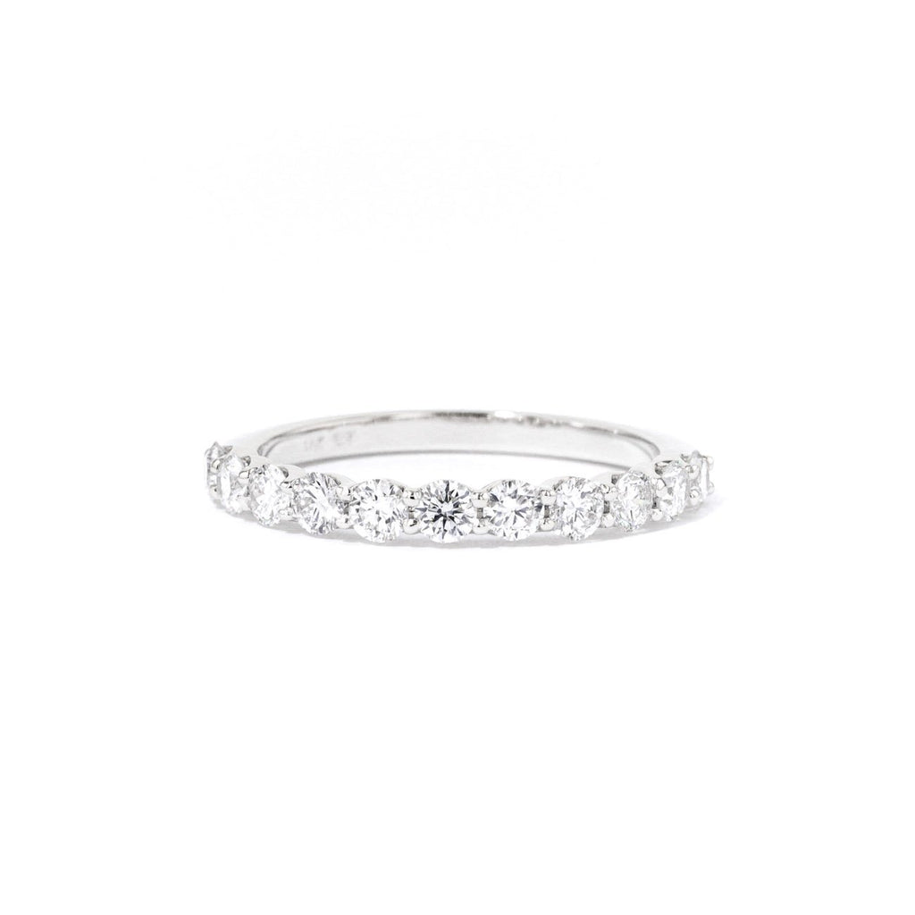 2.6mm Floating Diamond Ring Ring Princess Bride Diamonds 3 14K White Gold 