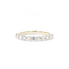 2.6mm Floating Diamond Ring Ring Princess Bride Diamonds 3 14K Yellow Gold 