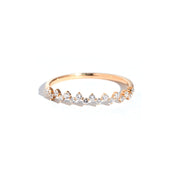 2.6mm Offset Round Diamond Ring Rings Princess Bride Diamonds 