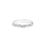 2.6mm Rosette Diamond Ring