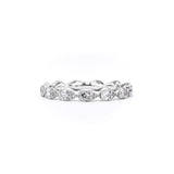 2.6mm Seamless Pear Diamond Ring