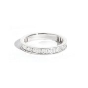 3.0mm Channel Baguette Diamond Ring - PBD Rings