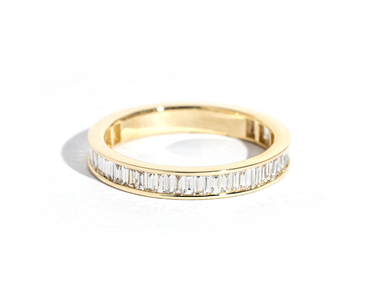 3.0mm Channel Diamond Ring Rings Princess Bride Diamonds 