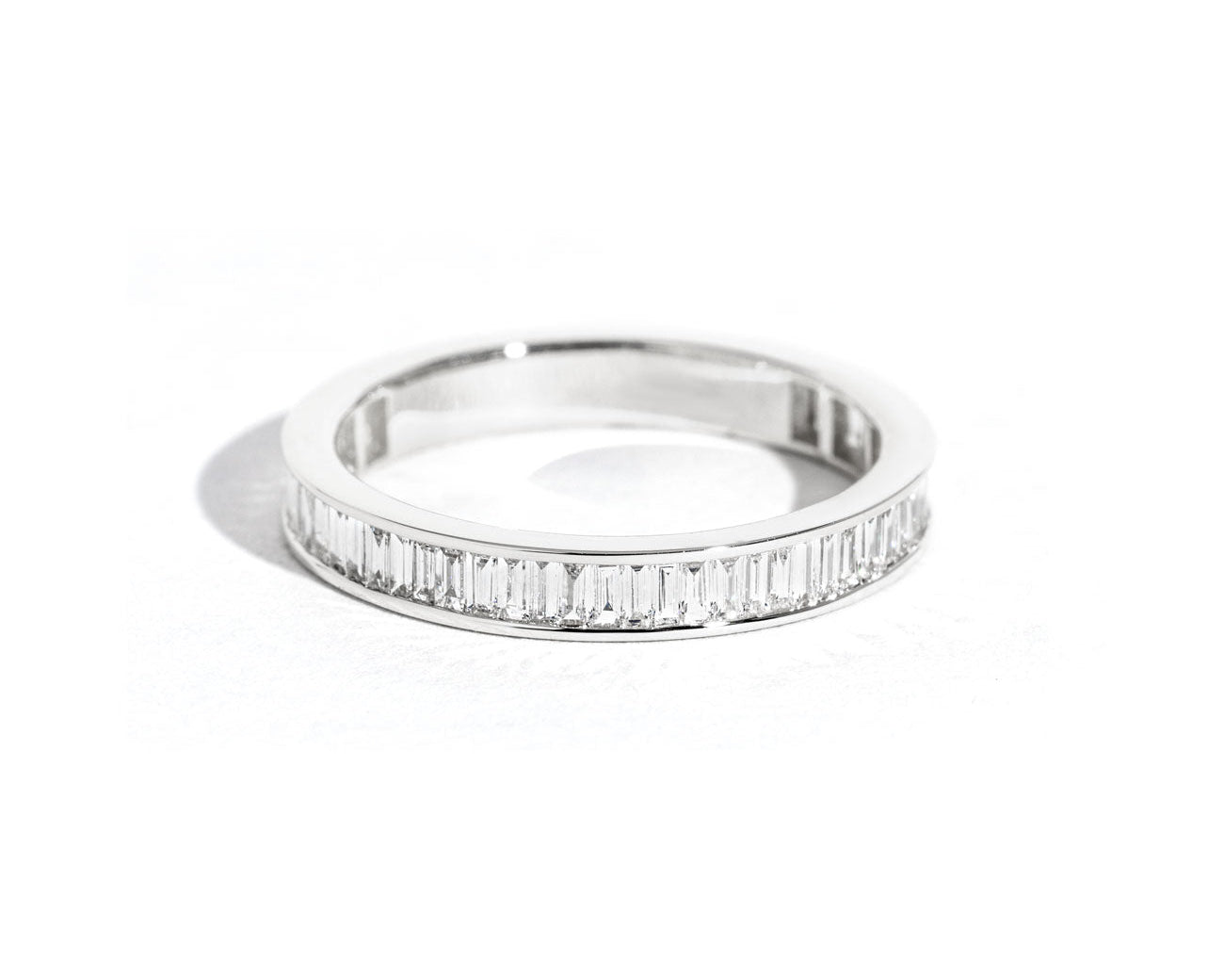 3.0mm Channel Diamond Ring Rings Princess Bride Diamonds 