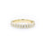 3.0mm Mini Oval Diamond Ring Ring Princess Bride Diamonds 3 14K Yellow Gold 