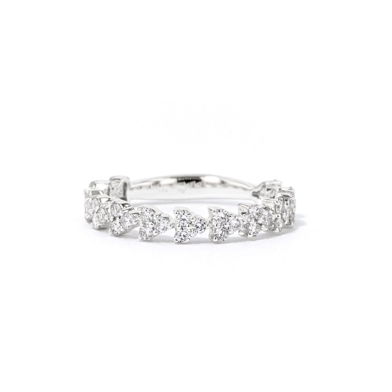 3.3mm Trio Diamond Ring - PBD Rings