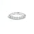 3.4mm Sparkler Band Ring Princess Bride Diamonds 3 14K White Gold 