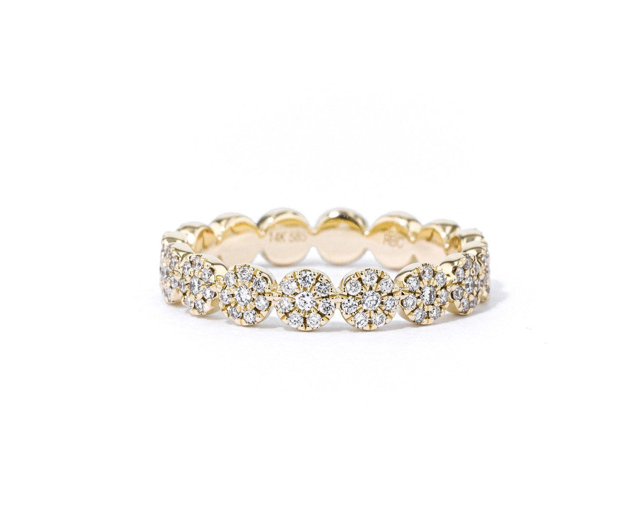 3.7mm Petite Alexis Halo Ring Ring Princess Bride Diamonds 