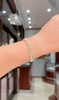 4.36ct 14k Yellow Gold Pavé Cuban Bracelet Bracelets Princess Bride Diamonds 