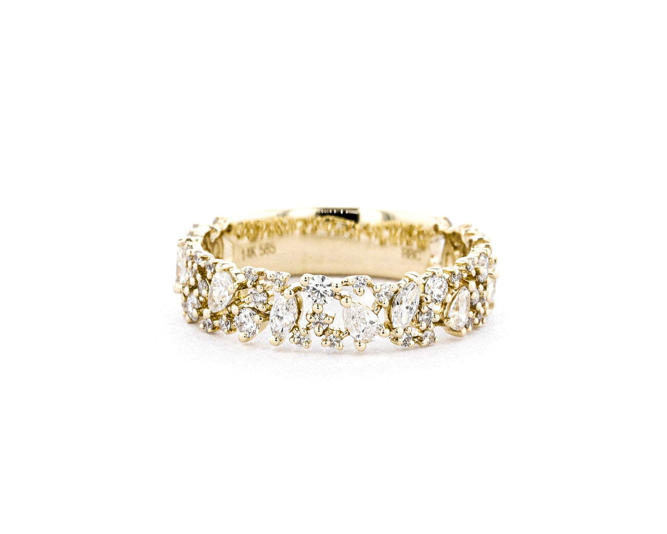 4.6mm Celena Band Rings Princess Bride Diamonds 