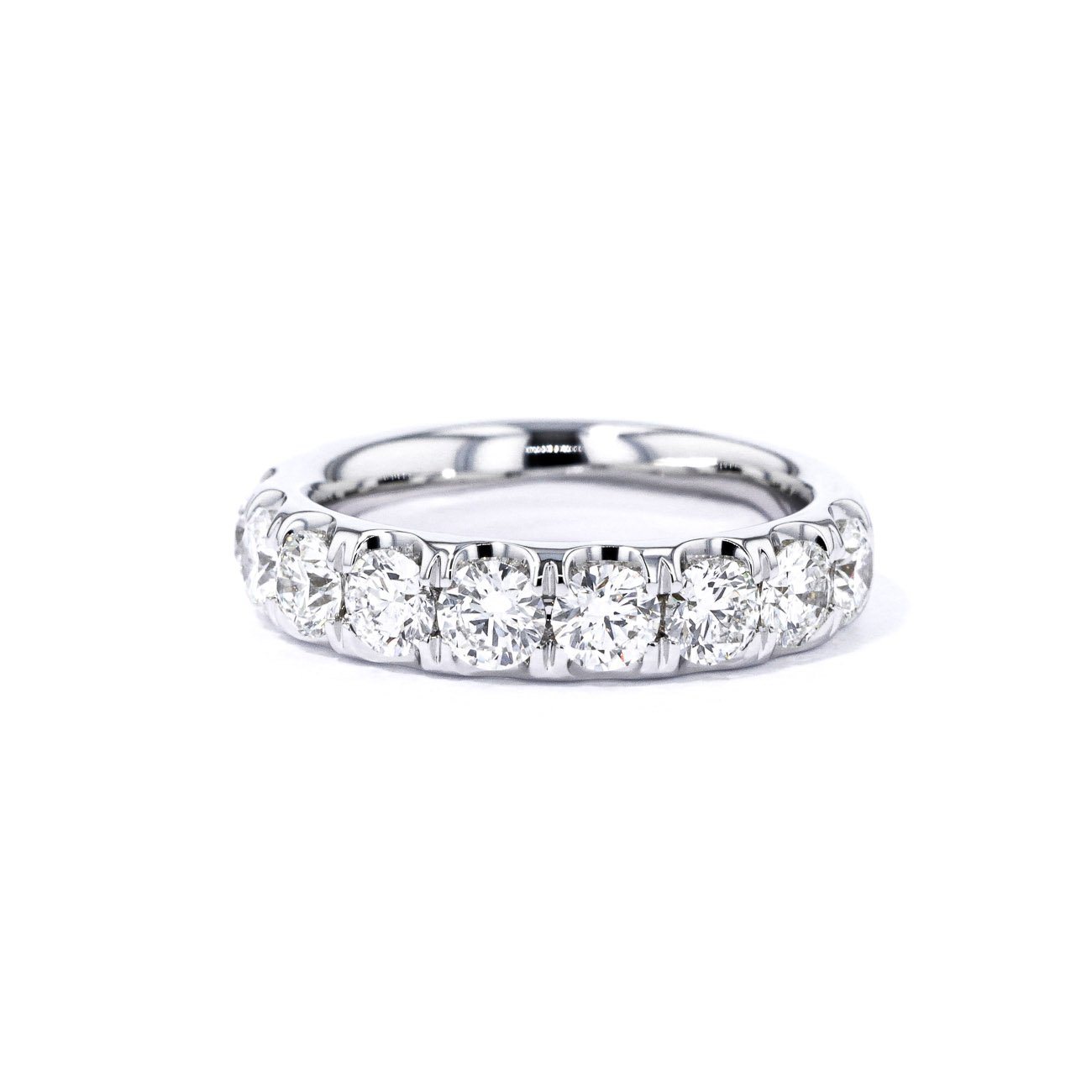 4.9mm Pavé Diamond Ring Ring Princess Bride Diamonds 