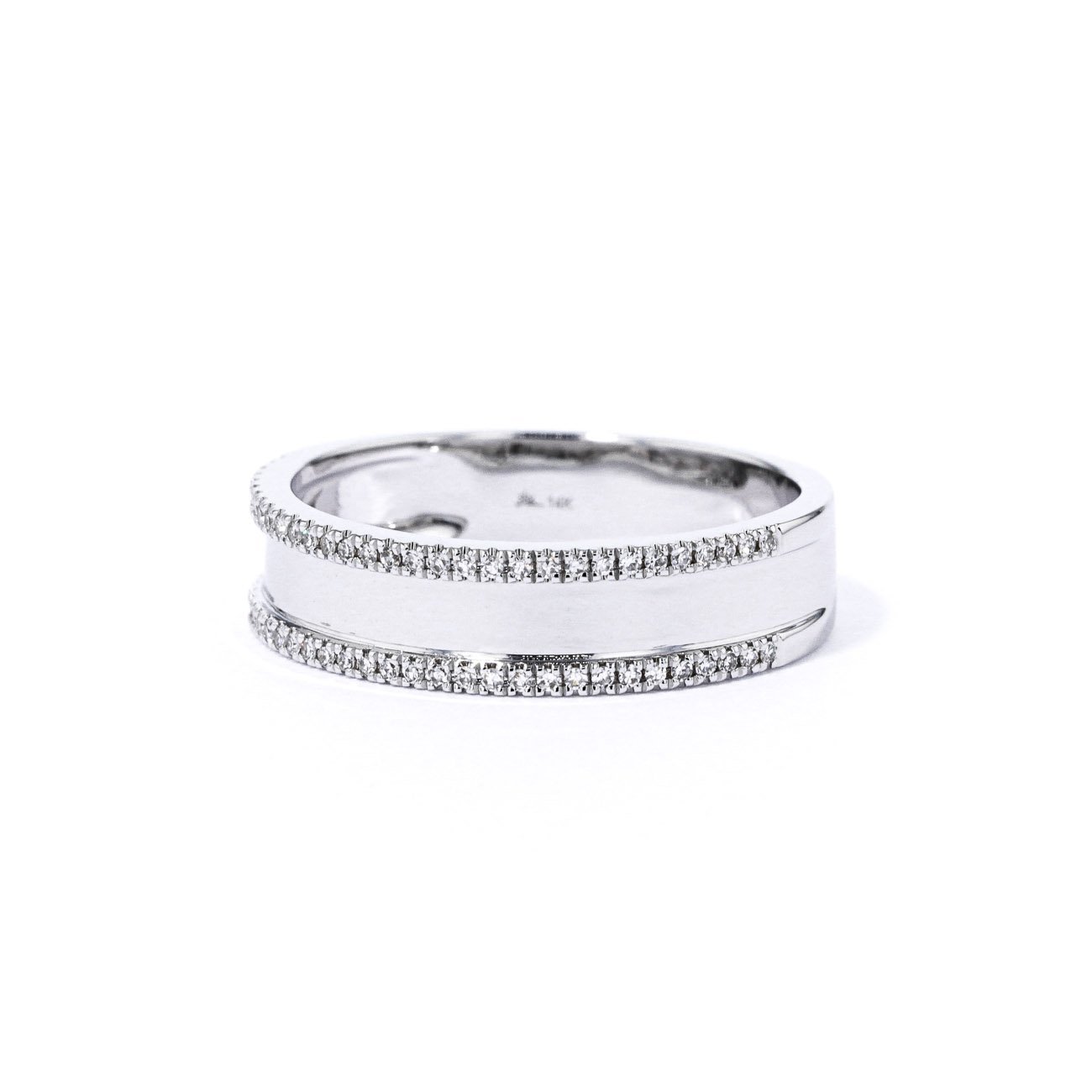 5.0mm Carter Plain Diamond Ring Ring Princess Bride Diamonds 