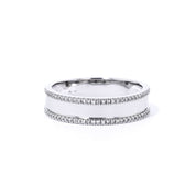 5.0mm Carter Plain Diamond Ring - PBD Rings