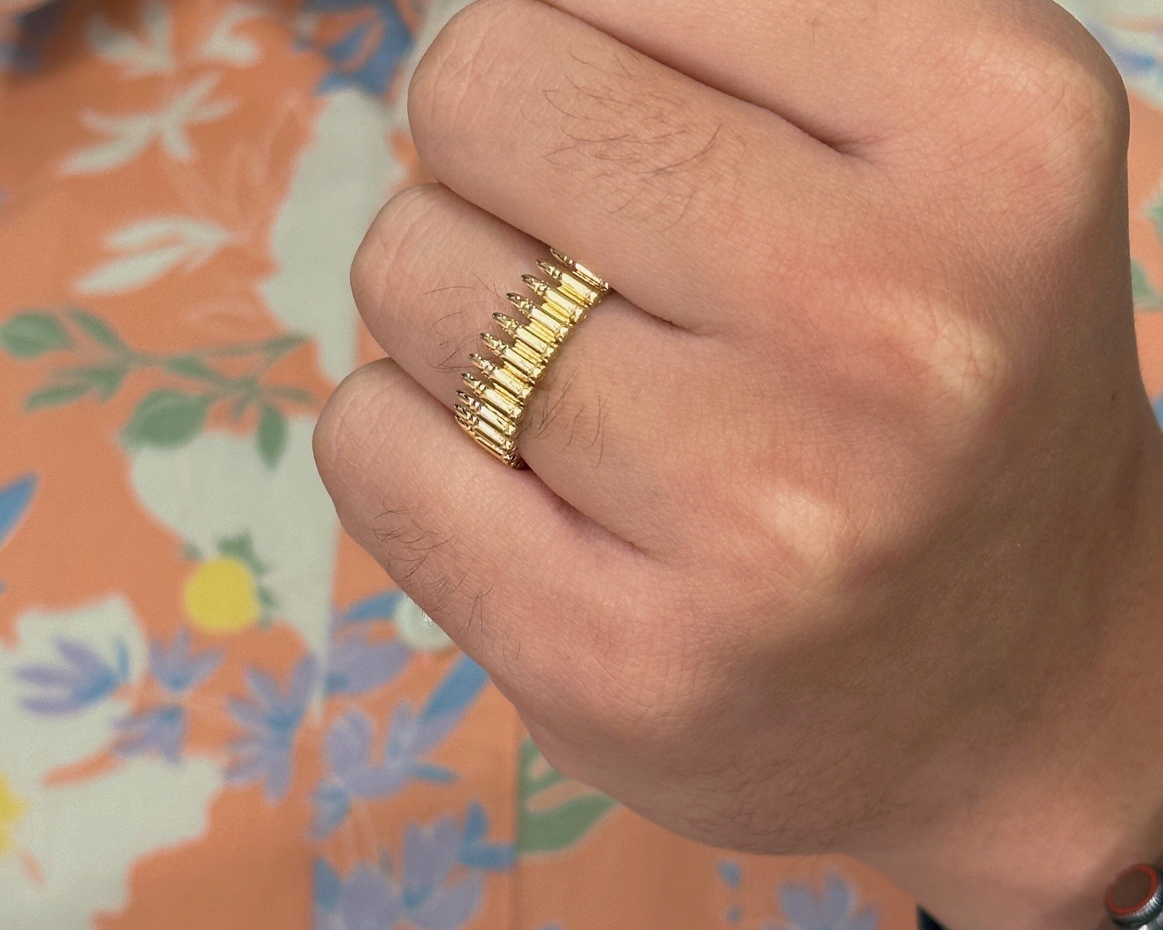 5.56 NATO Gold Ring Rings Princess Bride Diamonds 
