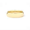 6.0mm Comfort Fit High Polish Band Rings Princess Bride Diamonds 6 14K Yellow Gold 