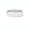 7.0mm Comfort Fit High Polish Band Rings Princess Bride Diamonds 6 14K White Gold 