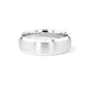 7.0mm Satin and Bevel Edge Band - PBD Rings