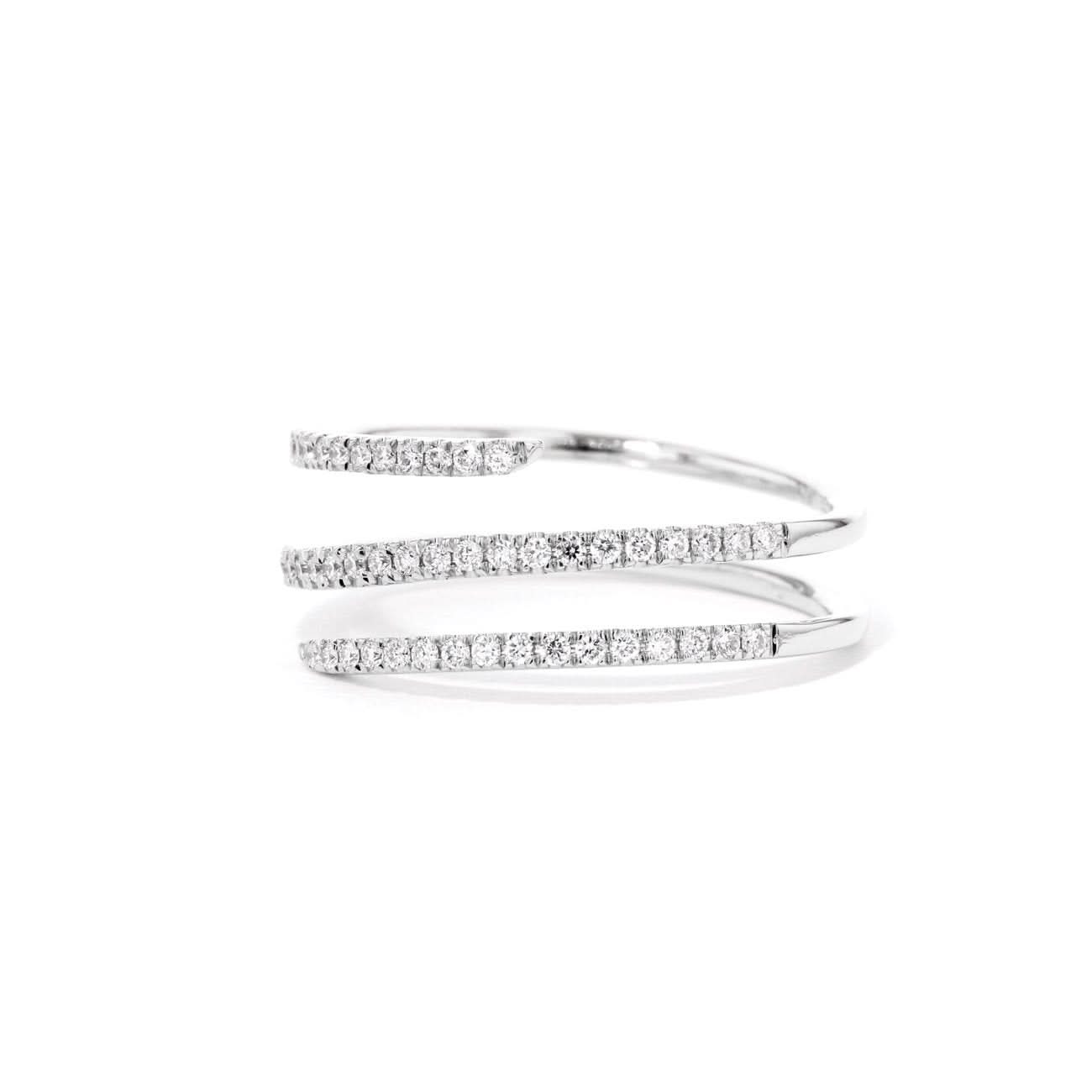7.5mm Diamond Wrap Ring - PBD Rings