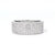 8.0mm 5-Row Diamond Band Rings Princess Bride Diamonds 