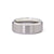 8.0mm Satin and Bevel Edge Tungsten Ring Rings Princess Bride Diamonds 