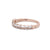 Baguette and Pavé Diamond Ring Ring Princess Bride Diamonds 