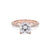 Christina Cushion Engagement Rings Sarah Nicole 3 14K Rose Gold 