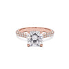 Christina Cushion Engagement Rings Sarah Nicole 3 14K Rose Gold 