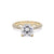 Christina Cushion Engagement Rings Sarah Nicole 3 14K Yellow Gold 