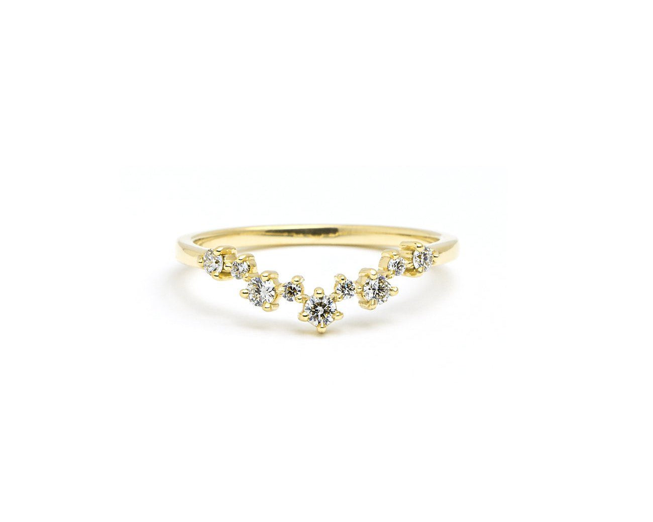 Constellation Diamond Ring Ring Princess Bride Diamonds 3 14K Yellow Gold 