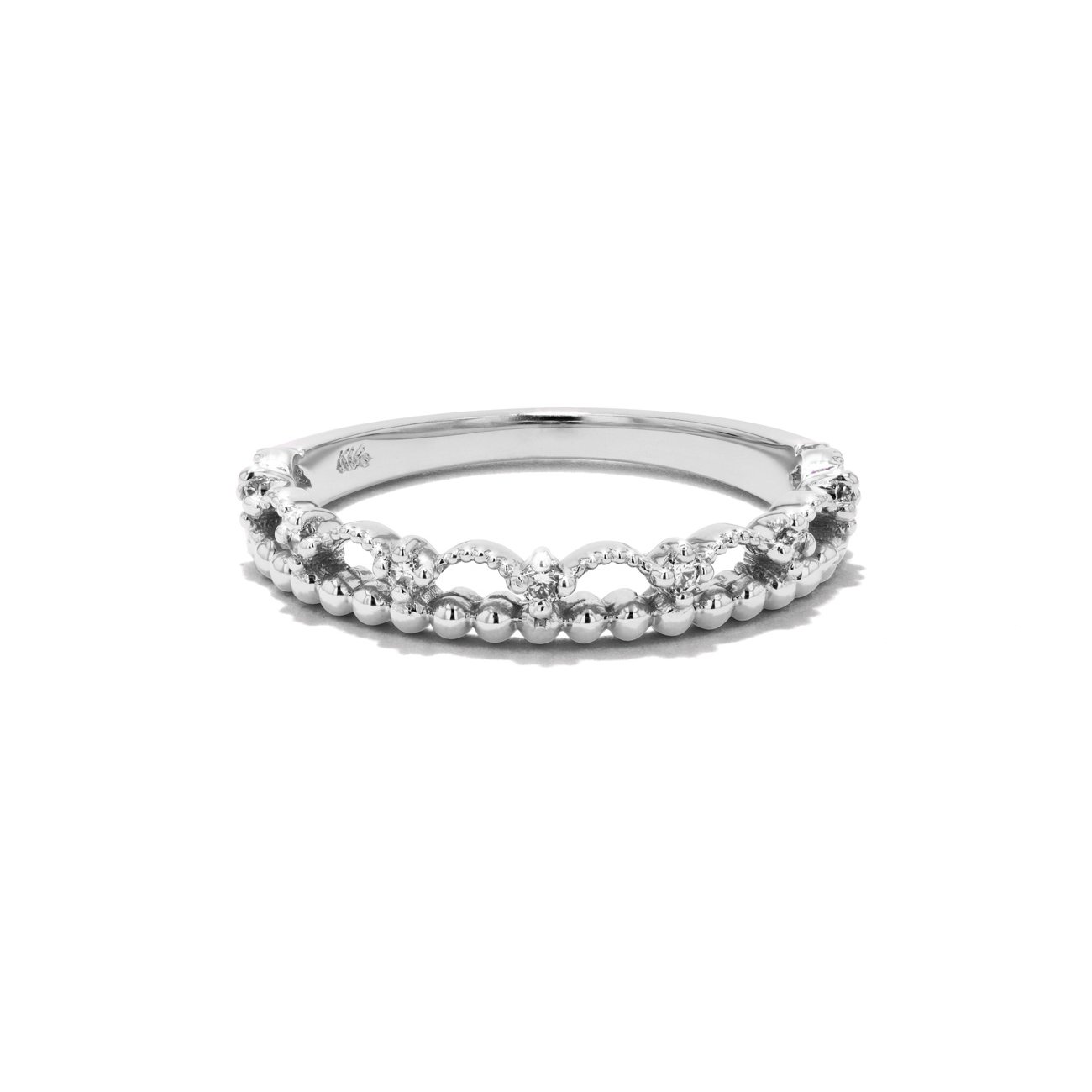 Diamond Lace Ring Ring Princess Bride Diamonds 3 14K White Gold 