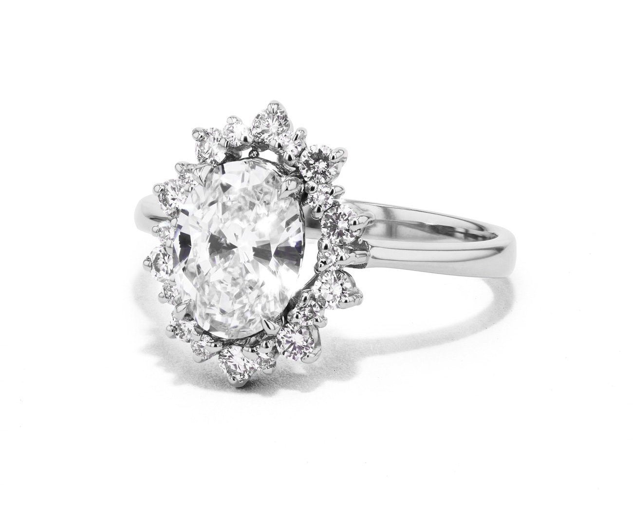Duchess Oval Engagement Rings Sarah Nicole 