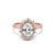 Duchess Oval Engagement Rings Sarah Nicole 3 14K Rose Gold 