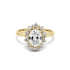 Duchess Oval Engagement Rings Sarah Nicole 3 14K Yellow Gold 