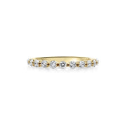 Floating Diamond Ring Ring Princess Bride Diamonds 3 14K Yellow Gold 