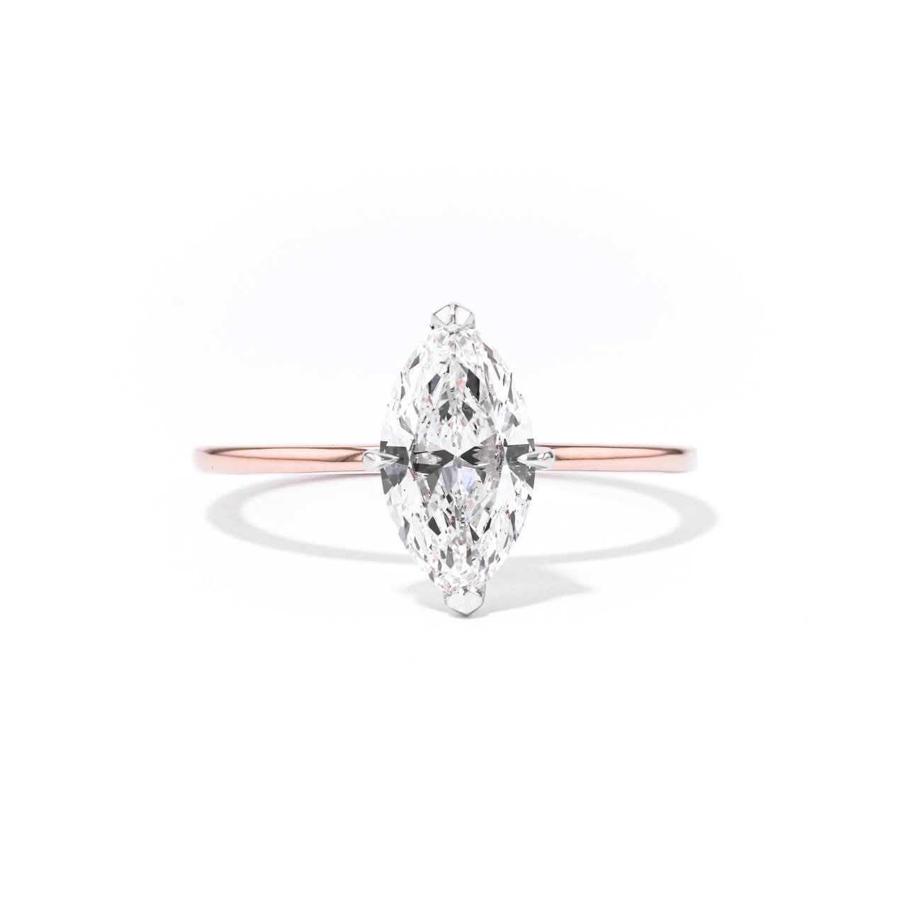 Juliette Marquise High Polish - PBD Engagement Rings