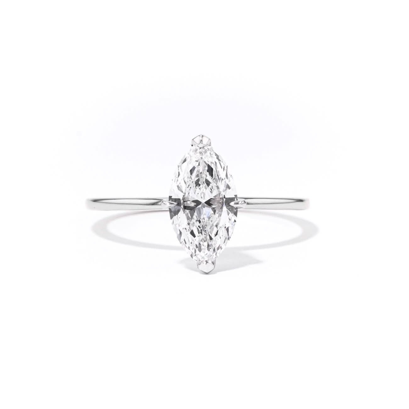 Juliette Marquise High Polish - PBD Engagement Rings