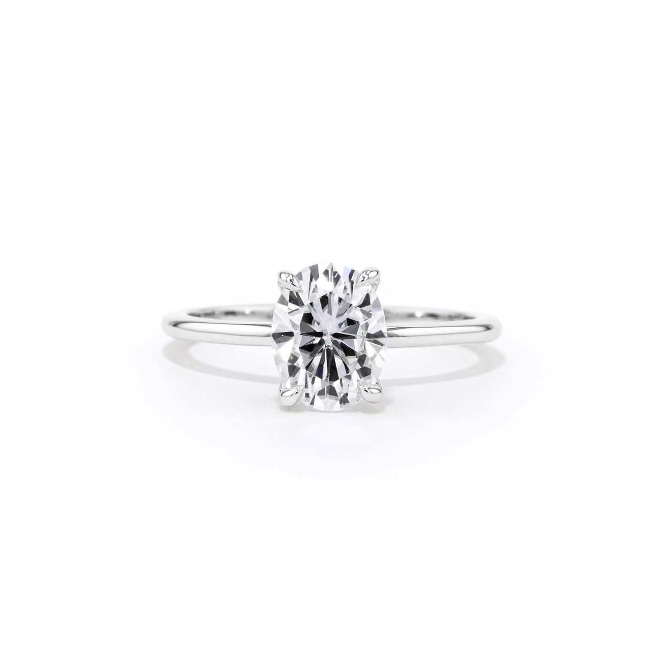 Juliette Oval High Polish - PBD Engagement Rings