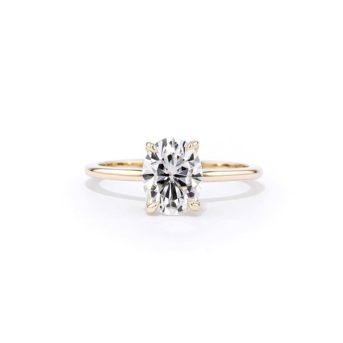 Juliette Oval High Polish - PBD Engagement Rings