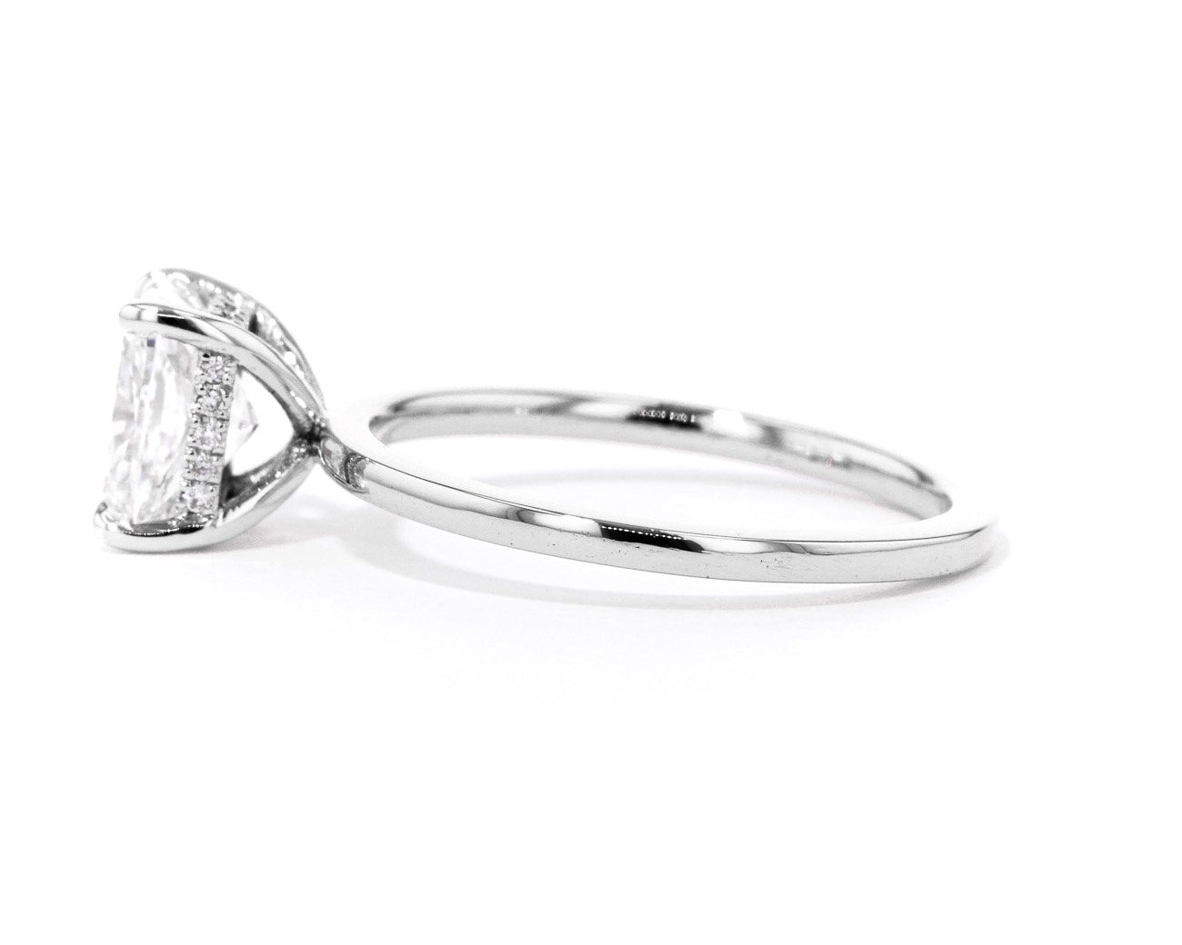 Kayla Cushion High Polish Engagement Rings Princess Bride Diamonds 